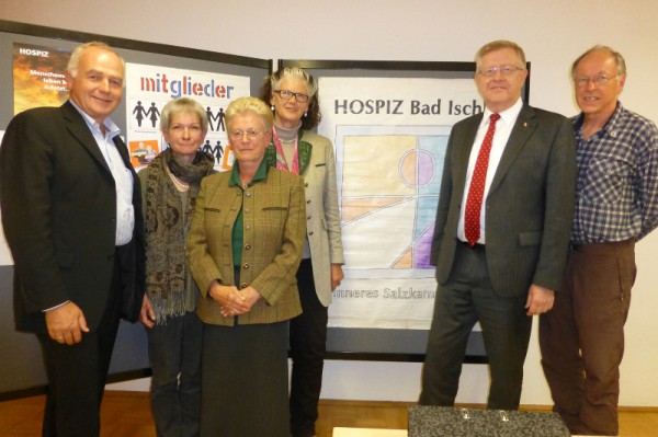 Landtagspräsident Friedrich Bernhofer besuchte Hospizverein Bad Ischl