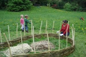 Urban Gardening in Gmunden - Hochbeete in Schiffsform am Seeufer | Foto: Garten Aigen