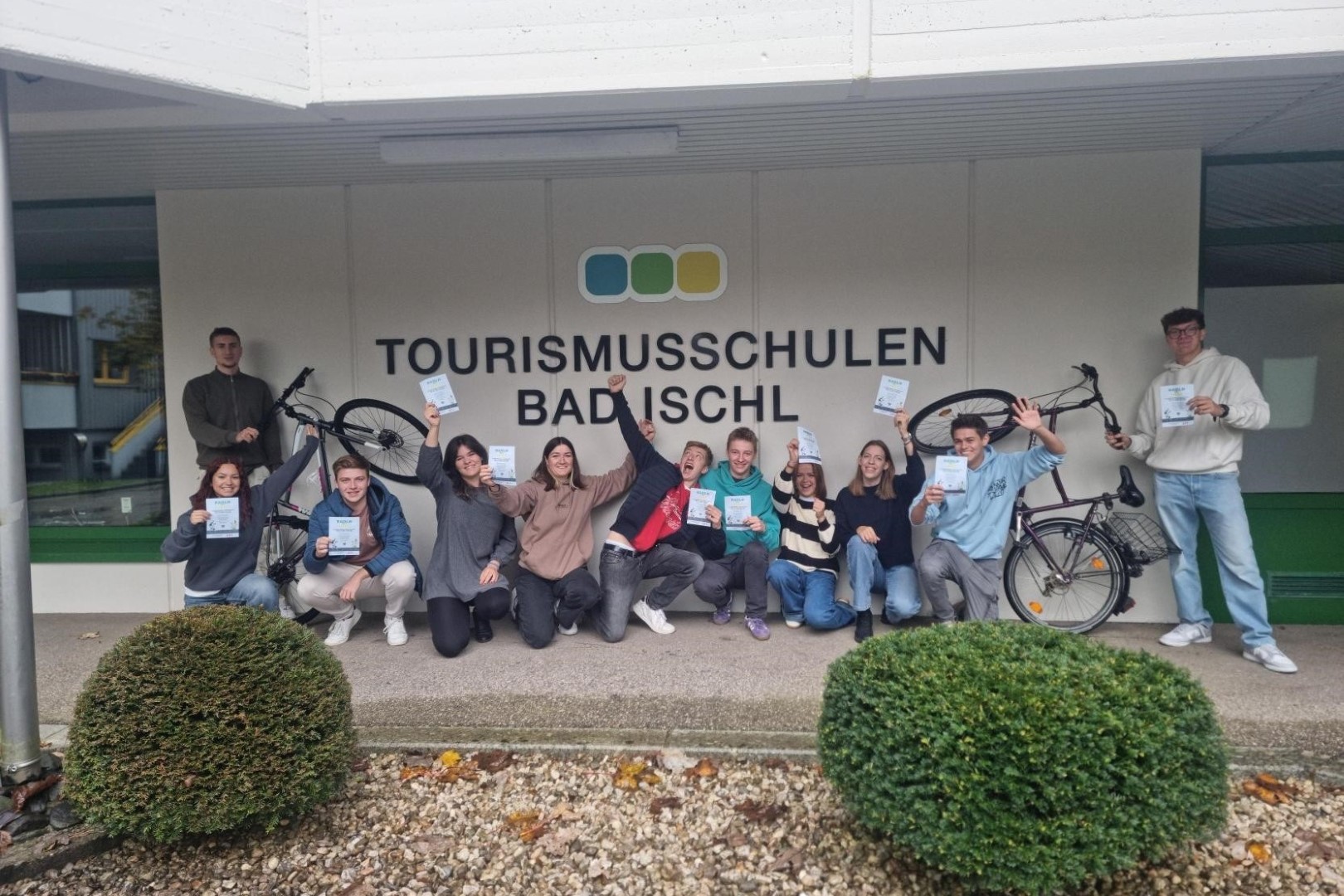 Cycling, charity and culinary delights – the Bad Ischl tourism schools are committed